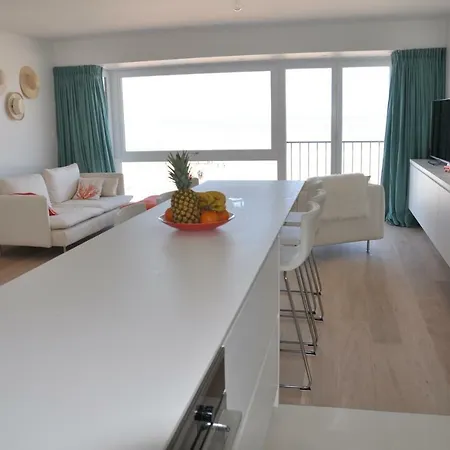 Prachtig Ingericht Met Frontaal Zeezicht In Duinbergen Apartment *